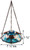 Parasol Bloom Botanica Feeder with Perch, Aqua, 16 oz.