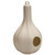 Wild Bird Lover's Single Purple Martin Gourd
Bring a nature-inspired, time tested shelter to your bird garden with this Wild Bird Lover's Single Purple Martin Gourd. Dried, hollowed gourds were successfully used in centuries past as housing for migratory purple martins, and the extended neck and rounded body of this roost perfectly evokes this shape. Alternating raised and impressed elements at the flared end of the neck lend fantastic texture and a natural appeal to this piece, while a 2.125" diameter entry hole provides safe passage for martins. This leads to a 6.25" diameter, interior nesting area, deep enough for birds to place eggs near the back, away from predators. A drainage hole on the slightly flattened base helps the home and compartment remain dry, while the beige tone keeps fledglings cool in the summer. Readily suspend this gourd using its integrated top loop; it can either be placed below an existing house, or situated on a gourd rack system for a different look. Its molded, plastic body is simple to maintain and clean for use again and again, while offering lasting shelter to your feathered friends. Increase the nesting options for your martin colony with this Single Purple Martin
