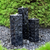 Tranquil Decor Textured Midnight Basalt Kit

The unique texture of the richly colored Tranquil Décor Midnight Basalt Fountain Trio enhances the water flow, making it the perfect statement piece. Give your garden or yard an amazing centerpiece for all to admire. This complete kit contains three basalt columns, basin with support blocks, pump, plumbing and light kits.

Basalt Features:

Each column is core drilled with a 1.25″ (32mm) hole from end to end with the last 1.5″ enlarged to 1.375″ (37mm) to hide the light rings.
Arrives completely protected in a wooden crate
Basalt columns are also available separately without kit components.
Due to natural characteristics of the basalts, the size, weight and color will vary.
Three basalts, approximately 10-12″ diameter and approximately 24″, 30″ and 36″ tall.
Kit Includes:

3 x Textured Midnight Basalts
EasyPro Eco-Series Economy Fountain Basin - 48-in.
Tranquil Decor Fountain Pump - 1000 Gph
Triple Line Plumbing kit for Basalt Fountains
Tranquil Decor Fountain LED Barbed Light w/ Transformer
Additional Information:

Ship Weight (Approx.) 1300 lbs
Shipping Notes Motor Freight