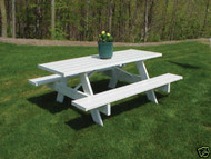 Dura-Trel Picnic Table, 6'