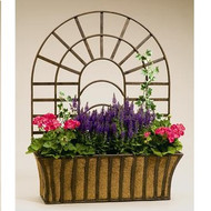 Deer Park Ironworks Solera Wall Basket w/ Coco Liner