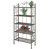 Deer Park Ironworks Vine & Leaf Bakers Rack