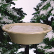 Miller Mfg 14" EZ Tilt Heated Birdbath for Deck or Pole Mount 14B