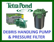 Tetra Pond Debris Handling Pumps & Bead Pressure Filter Combos