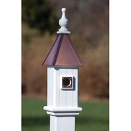 Fancy Home Products Blue Bird House Bright Copper 6" BH6-BC