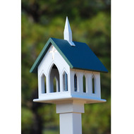 Church Bird Feeder - 3  Roof Colors