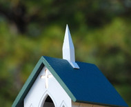 Church Bird House - 3 Roof Colors
