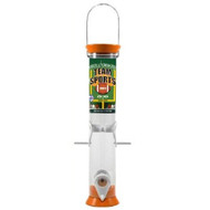 Droll Yankees Team Sports Bird Feeder 15" Orange and White