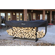 Woodhaven Courtyard Firewood Log Rack 108"x15"x51"