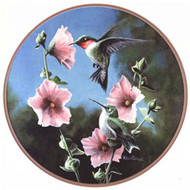 Glassmasters Ruby-throated Hummingbird