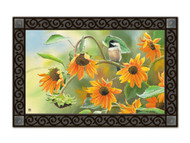 Magnet Works Sunflower Chickadee MatMate