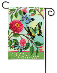 Magnet Works Papillons Garden Flag