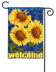 Magnet Works Sunburst Garden Flag