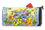 Magnet Works Pansies MailWrap