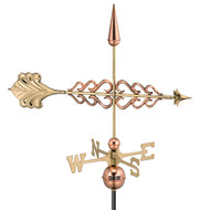 Good Directions Smithsonian Arrow Weathervane - Polished Copper 954P