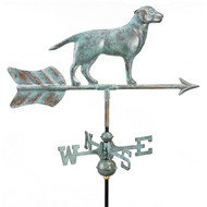 Good Directions Labrador Retriever Garden Weathervane - Blue Verde Copper w/Garden Pole
 810V1G