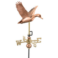 Good Directions Flying Duck Garden Weathervane - Polished Copper w/Garden Pole
 8844PG