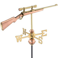 Good Directions Rifle with Scope Garden Weathervane - Polished Copper w/Garden Pole
 8859PG