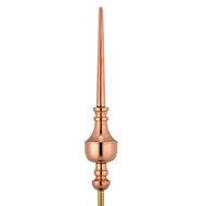 Good Directions 27" Victoria Copper Finial  742