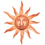 Good Directions Medium Sunface - Polished Copper 761P