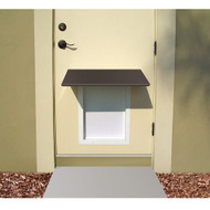 PlexiDor Performance Pet Door Dog Door AWNING LARGE/XLARGE BR BRONZE