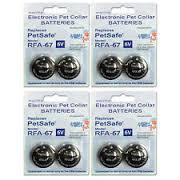 High Tech Pet HT-RFA67 Replacement Battery Replaces PetSafe RFA-67D-11 Battery Replaces RFA-67 4 x 2 Packs (4x HT-RFA67-2)