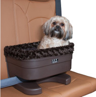 Pet Gear Dog & Cat Bucket Seat Booster 98001 Chocolate 17 x 12 x 11 inches