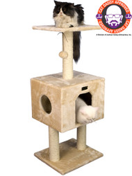 Armarkat Small 31"-45" Classic Cat Tree BEIGE A4201