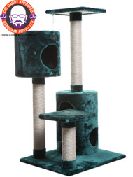 Armarkat Small 31"-45" Classic Cat Tree DARK GREEN A4301