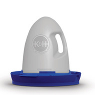 K & H Poultry Waterer Blue 2.5 Gallons KH2060