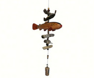 Cohasset Gifts Trout Bell Windchime CH552