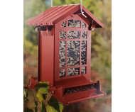 Woodlink Chateau Squirrel Resistant Weight Sensitive Red Bird Feeder 24608