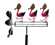 Gift Essentials Dancing Flamingo Whirligig GEBLUEG110 