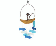 Gift Essentials Fisherman Wind Chime GEBLUEG564