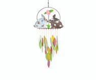 Gift Essentials Spring Bunnies Wind Chime GEBLUEG565