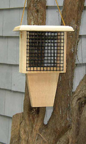 Coveside Conservation Woodpecker Suet Feeder with Tail Prop COV-22400