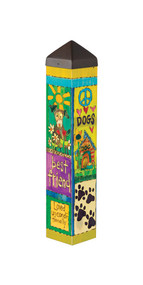 Studio M Everyday Dog Lover 20 inch Garden Art Pole 