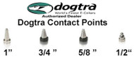 Dogtra Replacement Contact Points Set - 1", 3/4", 1/2" or 5/8"