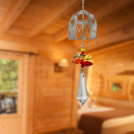 Woodstock Chimes Crystal Fantasy Barn Suncatcher CFBA