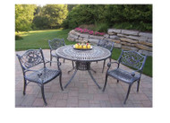 Oakland Living Sunray Hummingbird Dining Set without Cushions
