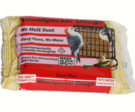 Wildlife Sciences Woodpecker No-Melt Suet Dough 11 oz Suet Cake, 12 Pack WSC359