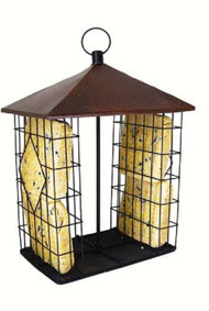 Wildlife Sciences Fly-Through Suet Cake Bird Feeder WSC754 