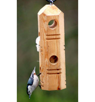 Wildlife Sciences Suet Plus Plug Pine Bird Feeder WSC777