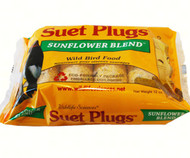 Wildlife Sciences Sunflower Suet Plugs , 12 Pack WSC781