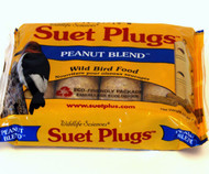 Wildlife Sciences Peanut Blend Suet Plug 11 oz, 12 Pack WSC784 