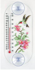 Aspects 192 Hummingbird Azalea Original Window Thermometer ASPECTS192