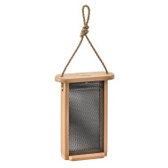 Tall Finch Feeder Spruce Creek Collection in Natural Teak Recycled Plastic SCTF