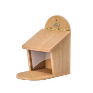 Squirrel Munch Box Feeder Spruce Creek Collection in Natural Teak Recycled Plastic SCSQ 