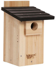 Nature's Way Cedar Bluebird House with Viewing Window CWH4