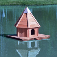 Heartwood Aqua Duck Cypress Floating Duck House (HW-160A)